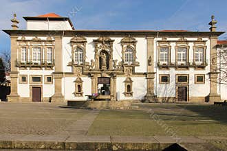 Town Hall. Former Convent of Santa Clara. Guimaraes. Portugal