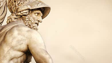 Menelaus supporting the body of Patroclus