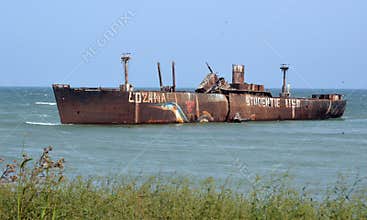 Rusty Shipwreck
