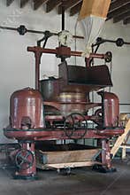 Tea factory - historical machine