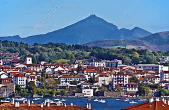 Hendaye cityscape