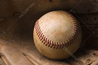 Baseball and Glove