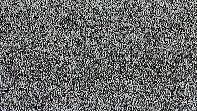 TV screen no signal, static noise and TV static fill the screen (Loop). HD