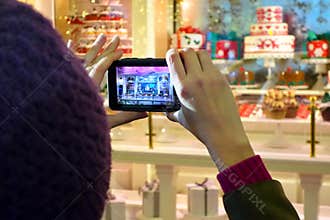 Fifth Avenue Christmas window