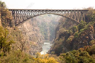 Victoria Falls bridge Africa