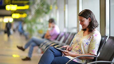 Airport Waiting Area