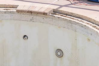 New Pool Coping Bricks