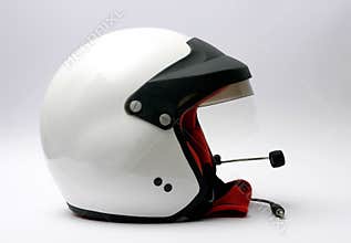 Car racing helmet
