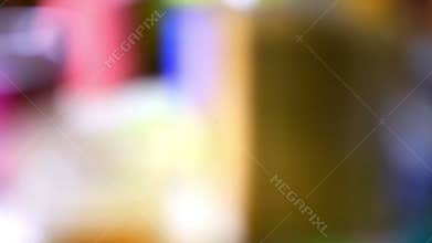 Blurred flickering background glare movement