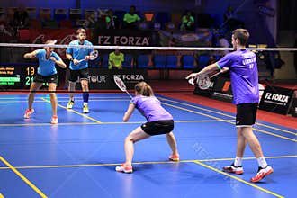 German mix doubles - badminton