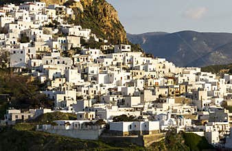 Chora (capital) of Skyros island, northern Aegean, Greece.