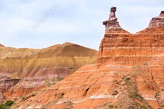 Palo Duro Canyon system of Caprock Escarpment located in Texas P