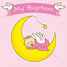 girl baptism