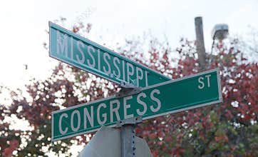 Corner of Mississippi and Congress Streets