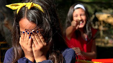 Bully Teasing Lonely Child