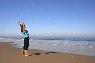 Doing exercise