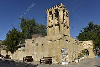 Bastakiya District in Dubai, UAE