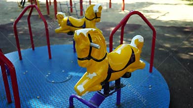 Playground merry go round