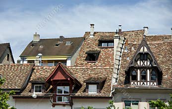 Old European houses