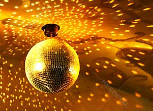 Shiny disco ball