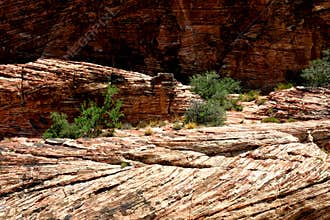 Geologic rock formations