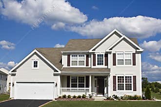 Suburban house
