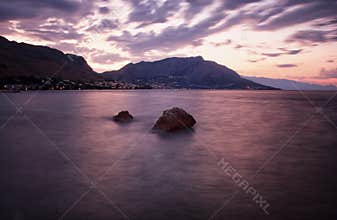 Sunrise Over Sea