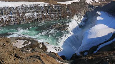 Waterfall in Iceland