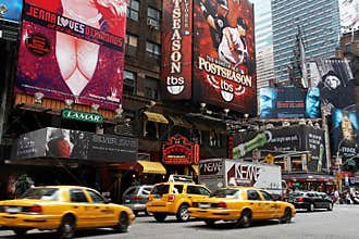 Broadway Avenue in New York City