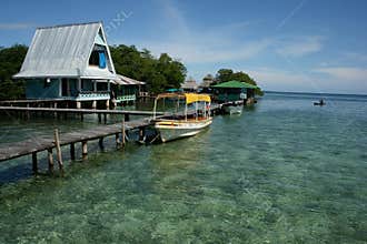 Bocas del Toro, islands in Panama