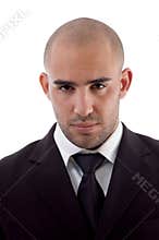 Close up of young attorney