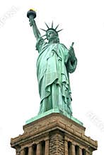 Statue of Liberty Isolated