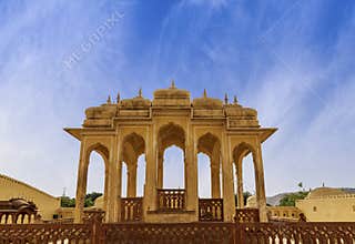 Domed canopies, fluted pillars, lotus and floral patterns of Haw