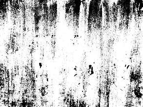 Distressed texture overlay. Vector background