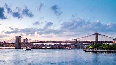 Brooklyn Bridge timelapse