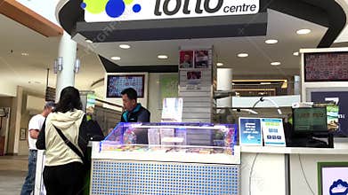 Motion of lottery ticket retailer