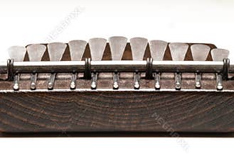 Traditional African instrument kalimba or thumb piano