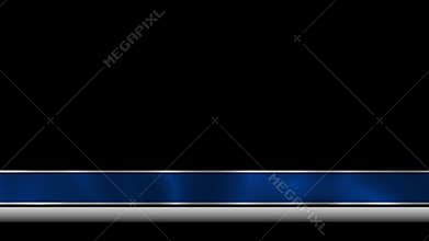 News lower third blue