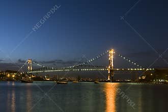 Bridge by night