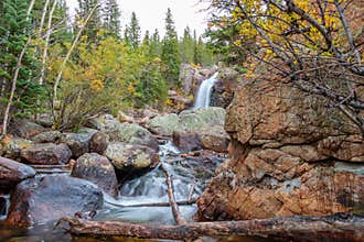 Alberta Falls Rocky Mountain National Park