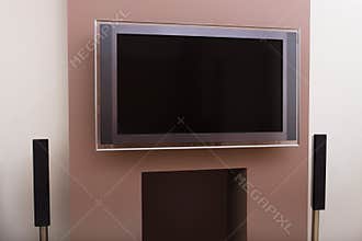 Large LCD TV