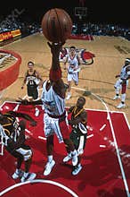 Basketball Game Action.