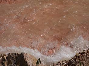 The colorado river in the summertime