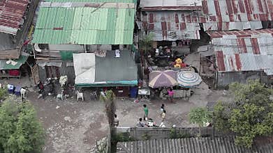 Poor people in Bangkok