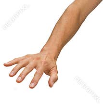 Hand Reaching Down