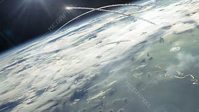 Nuclear War from Orbit