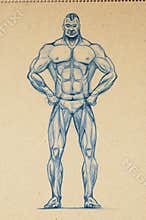 Athletic man