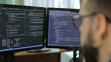 Internet Addiction Reflection Hacker Crime Cyber Terrorism Password Hacking