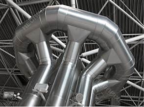 Distribution of air conditioner and ventilation