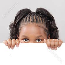 Child with copy space